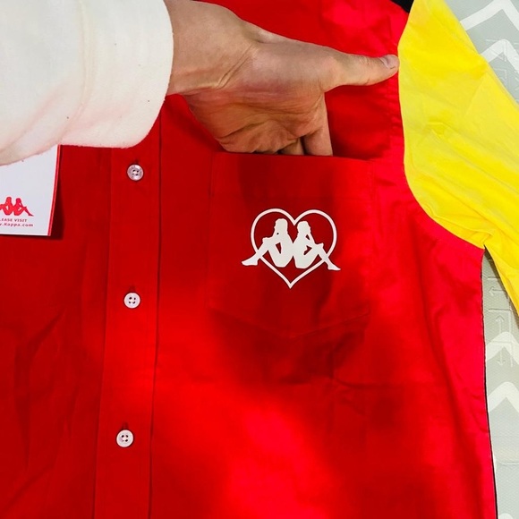 Kappa color block funky shirt - Picture 7 of 11